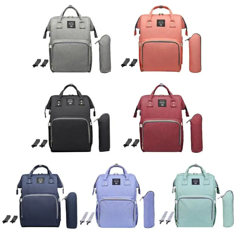 

USB Baby Diaper Bags Large Nappy Baby Bag Upgrade Fashion Waterproof Mummy Bag Maternity Travel Backpack Nursing Handbag for Mom