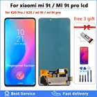 Оригинальный ЖК-дисплей AMOLED для Xiaomi Mi9t Mi 9 T Pro, ЖК-экран для Redmi K20 Pro, сенсорный дигитайзер, ЖК-дисплей mi9 t, датчик отпечатков пальцев