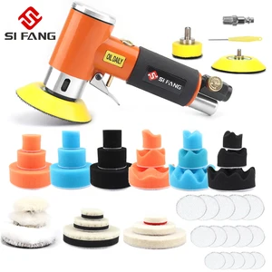 пневмо инструмент Пневматическая шлифовальная полировальная машинка 50mm 75mm пневмоинстру мини орбитальный Воздушный пневматический шлифовальный инструмент буфер двойного действия орбитальный полировщик для автомобиля