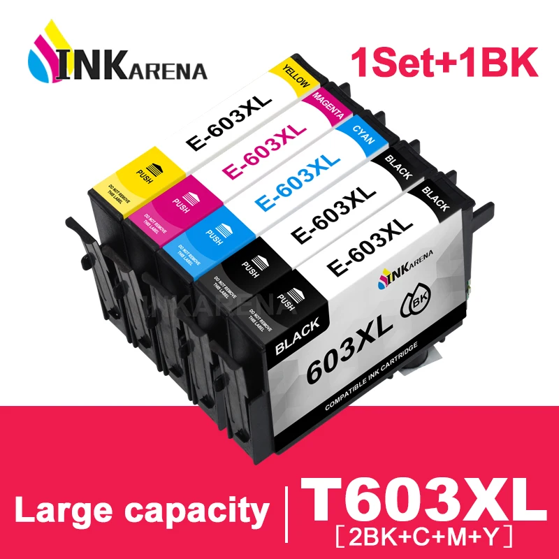 603 XL совместимый для Epson 603XL E603 T603 XP 2100 3100 WF 2810 3105 4100 4105 2830 2105 чернильный