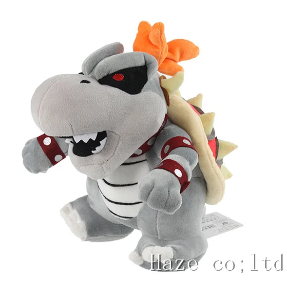 Мягкая плюшевая кукла копа Super Mario Dry Bowser Bones игрушка в подарок для друга 10 дюймов |