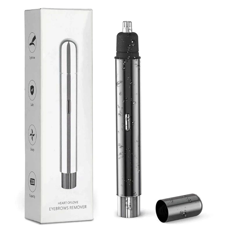 

USB Charing Eyebrow Hair Remover Painless Precision Eyebrow Trimmer For Face Lips Nose Facial Hair Removal for Men Women