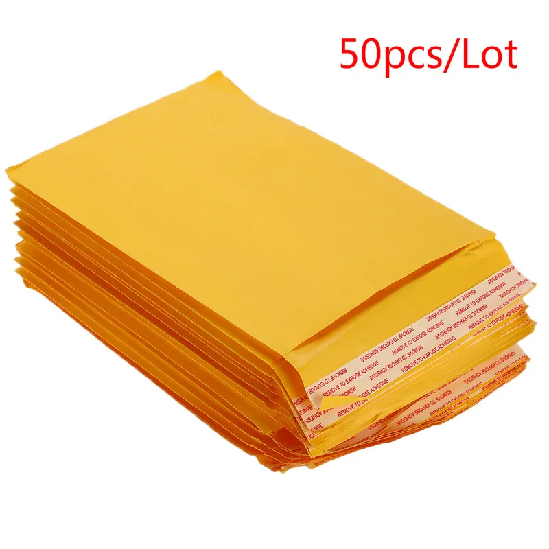 10/20 Вт 30 50 шт./лот Пузырь Конверты Сумки из крафт бумаги Бумага Мягкий почтовый