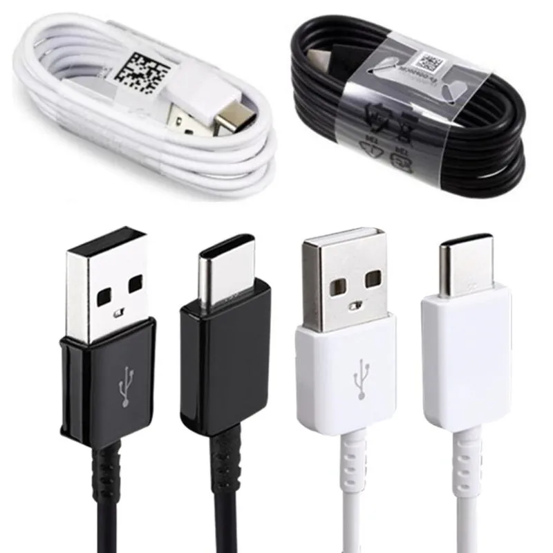 

10Pcs/Lot 1.2m Type C USB Fast Charger Data Sync Charging Cable For Samsung S10 S9 S8 Plus S10E S10 5G Note 10 Pro 9 8
