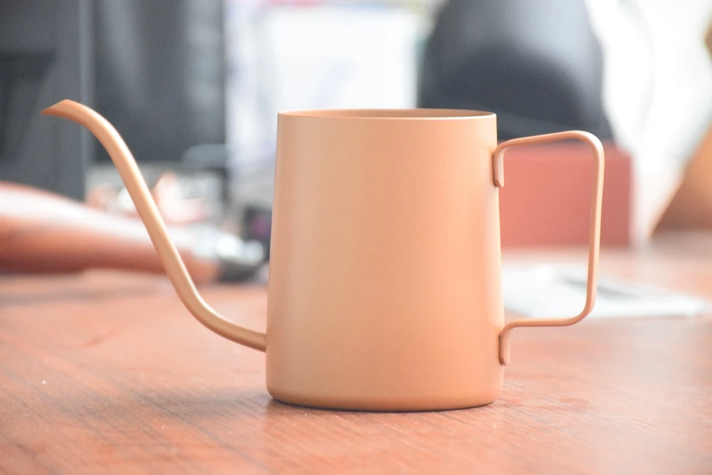 Ecocoffee 350ml 304 Stainless Steel Pour Over Kettle Long Gooseneck Spout Coffee Pot Cafetera Hand Dripper