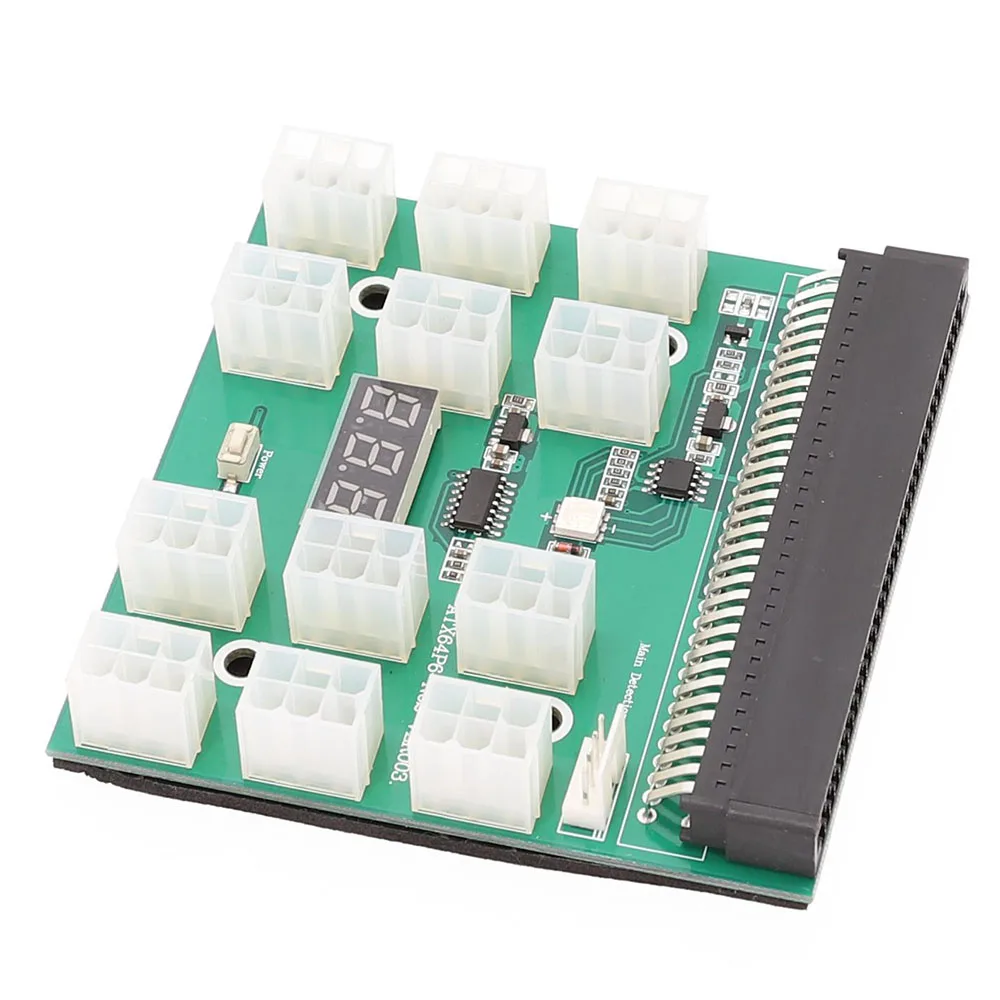 Блок питания PCI E 12В 64 контактный к 12x 6Pin серверный адаптер разделочная плата для HP