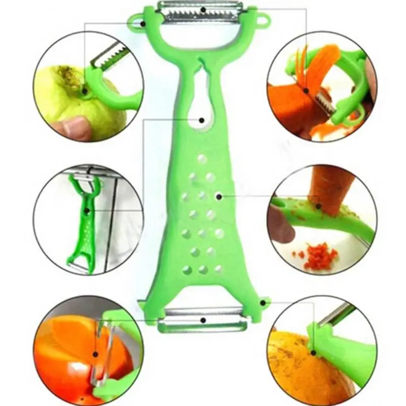 

Multi-function Grater Peeler Kitchen Vegetable Carrot Gadgets Fruit Paring Knife Double Head Peeler Slicer Kitchen Accessories