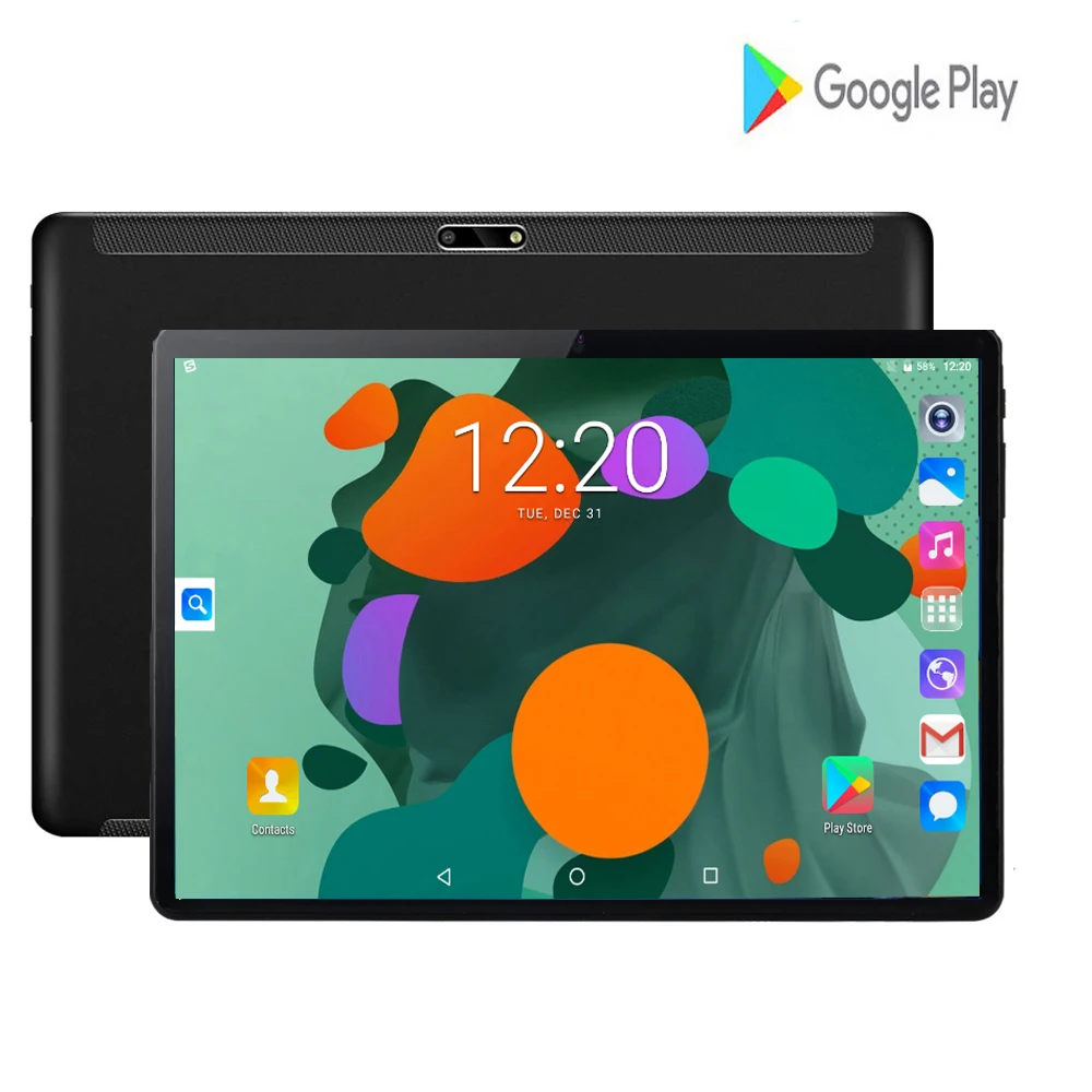 2020 Phablet 10 дюймов Android 7 0 3G MTK 4 ядра телефонные звонки планшеты ПК 1280*800 FHD IPS 2 Гб RAM 32