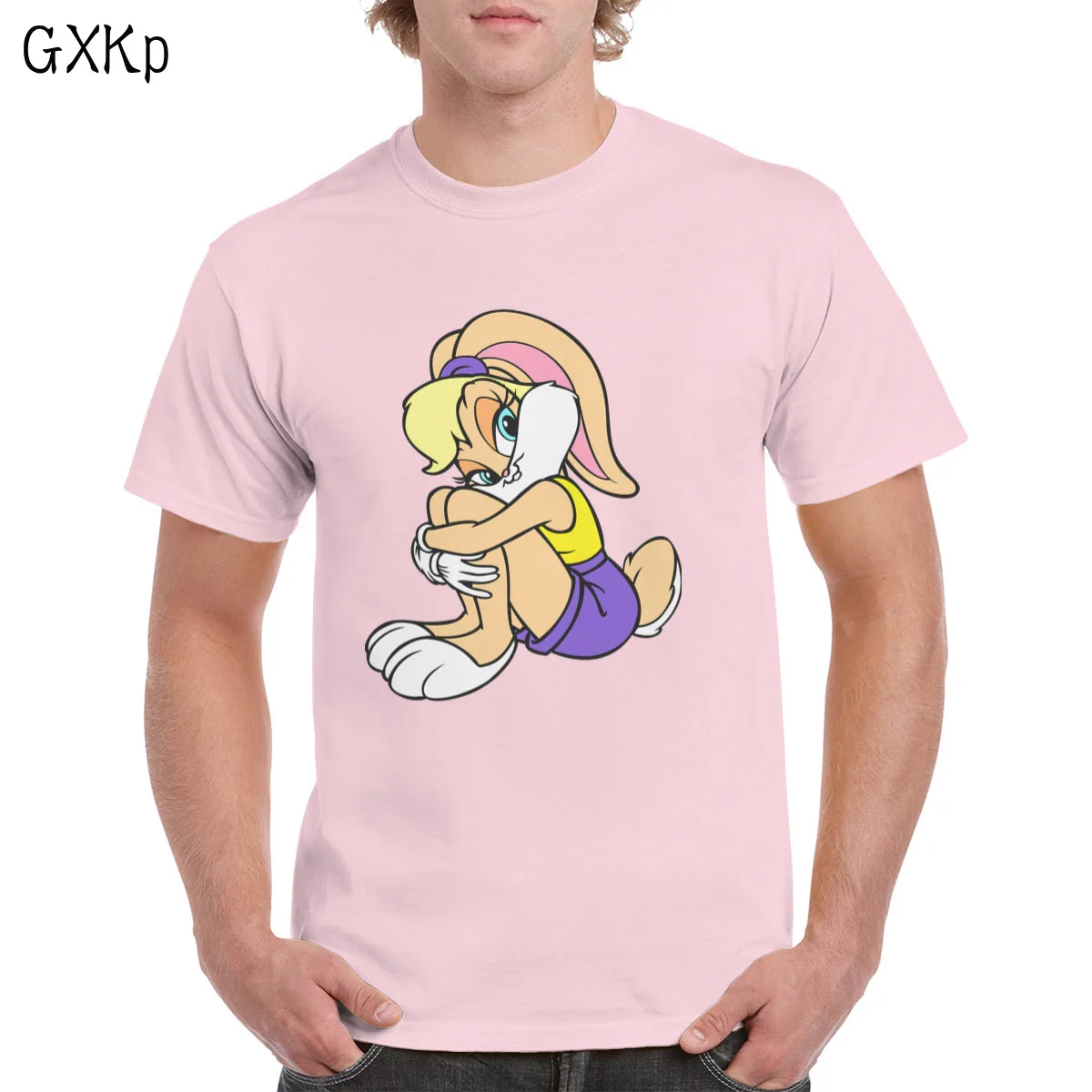 

Nice Bugs And Bunny T-shi Uni Harajuku Funny Caoon Tops Ts Casl ic Cloth Fem/Man