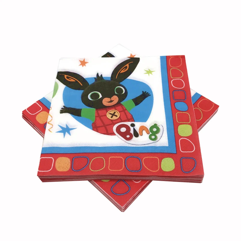 Juego de vajilla de dibujos animados para ni&ntilde;os, suministros de decoraci&oacute;n para fiestas de cumplea&ntilde;os, platos y vasos de papel para 20/10 personas, 81/51 Uds.-4