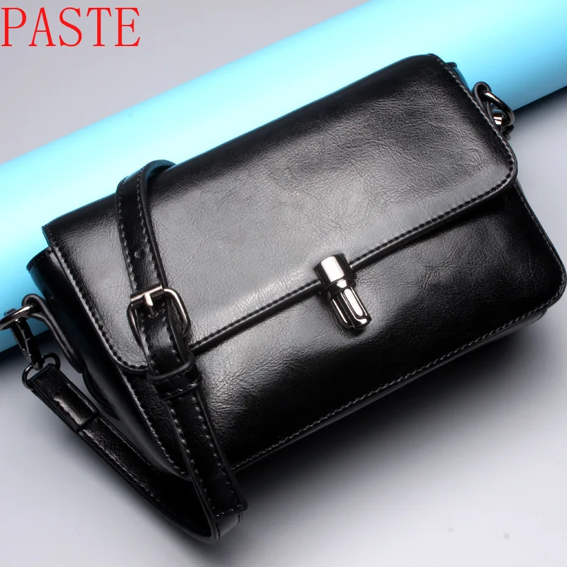 2018 Lovely Girl Cowhide Small Crossbody Bag Women Messenger Bags Genuine Leather Lady Bag Famous Brand top sale Shoulder Bag