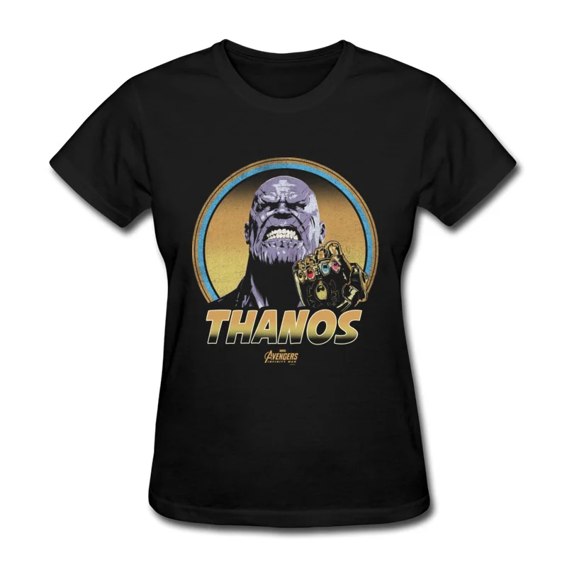 Crazy Thanos футболка с принтом женская превалирующая горячая Распродажа футболки
