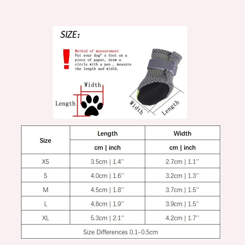 Эластичный Шнур теплые ботинки для собак зимние смаллл щенков розовый Кофе