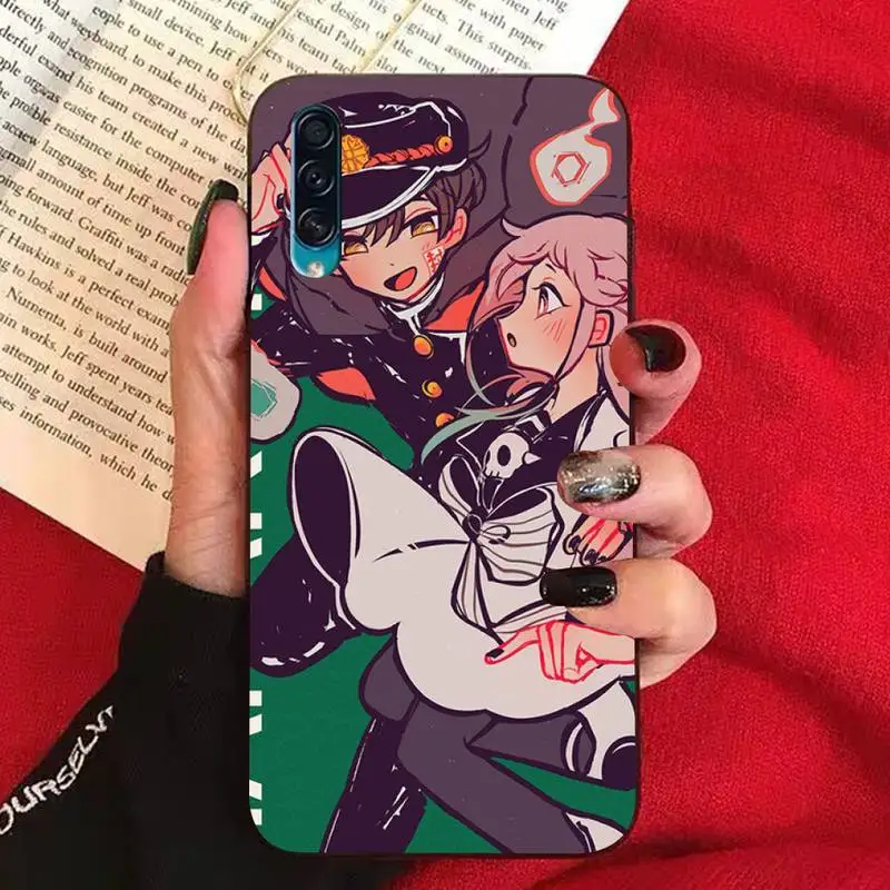 FHNBLJ Anime Toilet-Bound Hanako-kun Coque Shell Phone Case for Samsung A10 20s 71 51 10 s 20 30 40 50 70 80 91 A30s 11 31