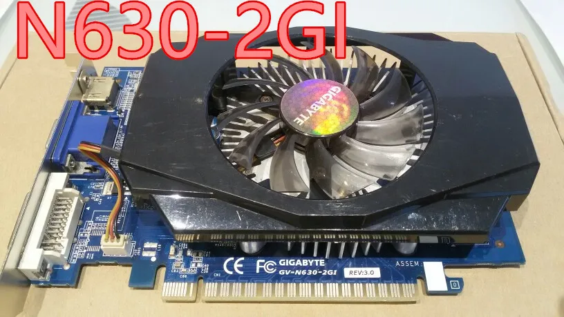 Оригинальная Видеокарта GIGABYTE GT630 2 Гб 128 бит GDDR3 для видеокарт nVIDIA VGA Geforce GT 630 Hdmi Dvi