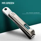 Кусачки для ногтей MR.GREEN из нержавеющей стали, кусачки для ухода за педикюром, профессиональные пилочки для ногтей в виде рыбьей чешуи, инструменты для стрижки ногтей