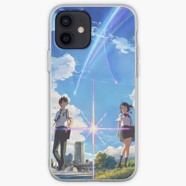 

Чехол для телефона Kimi No Na Wa с вашим именем для iPhone 11 12 13 Pro Max Mini 6 6S 7 8 Plus 5 5S SE X XS XR Max Flower