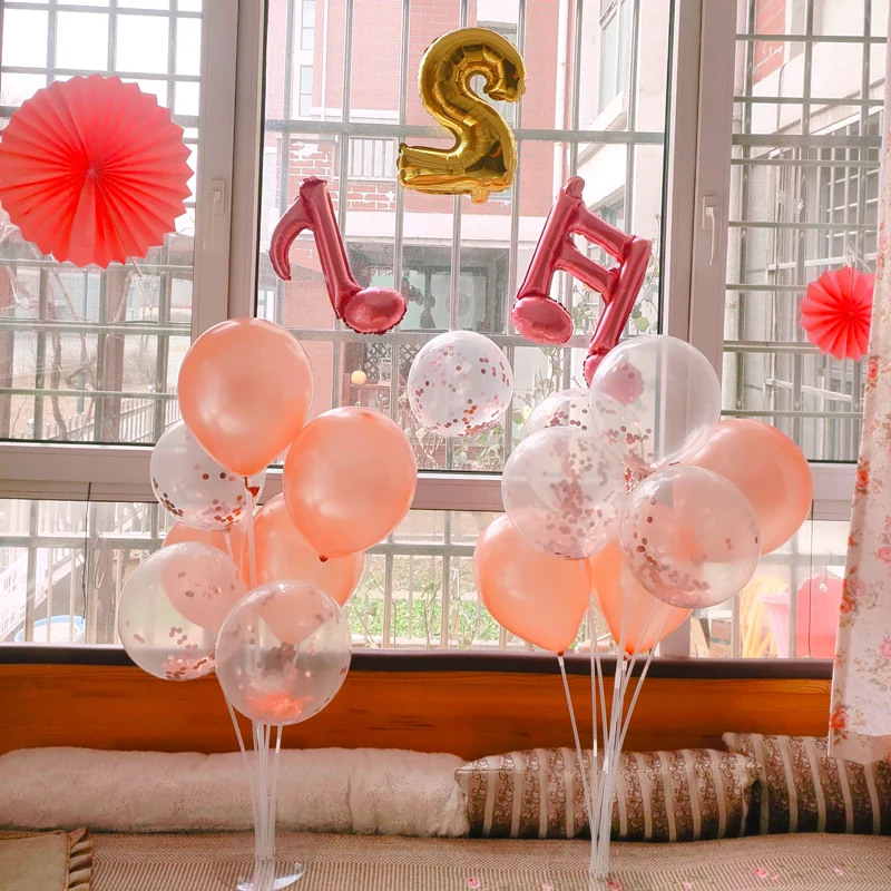 

13 Tube Birthday Party Support Ballon Stand Wedding Decoration Floating Table Balloon Column Holder Globos Baby Shower Supplies