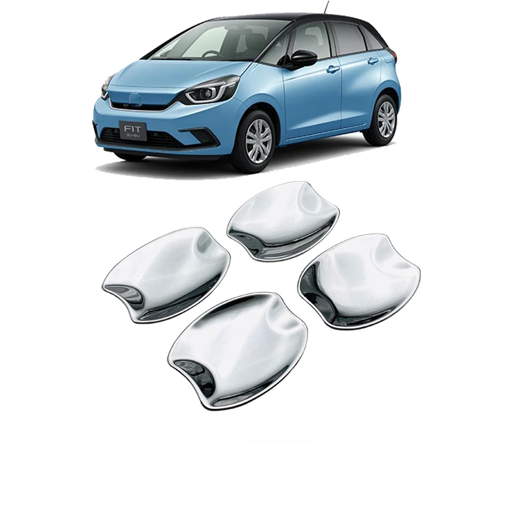 

Аксессуары для Honda Fit/Jazz GR 2020 2021, крышка для дверных ручек автомобиля, наклейка, литье, Декор