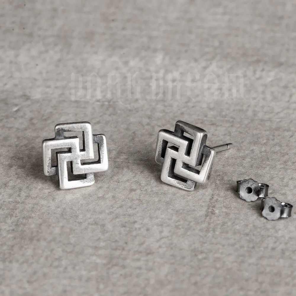 

Vintage Newest Women and Men Earring 925 Sterling Silver Stud Earrings Christmas Gift Fine Jewelry