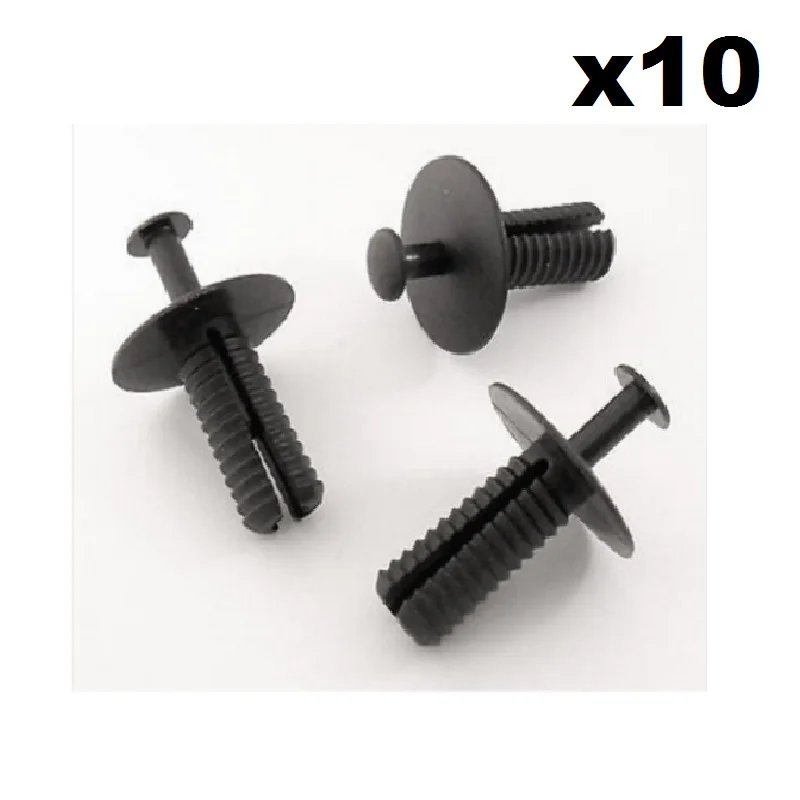 

10x For Vauxhall Bumper & Splash Guard Plastic Rivet Body Panel Retaining Trim Clips