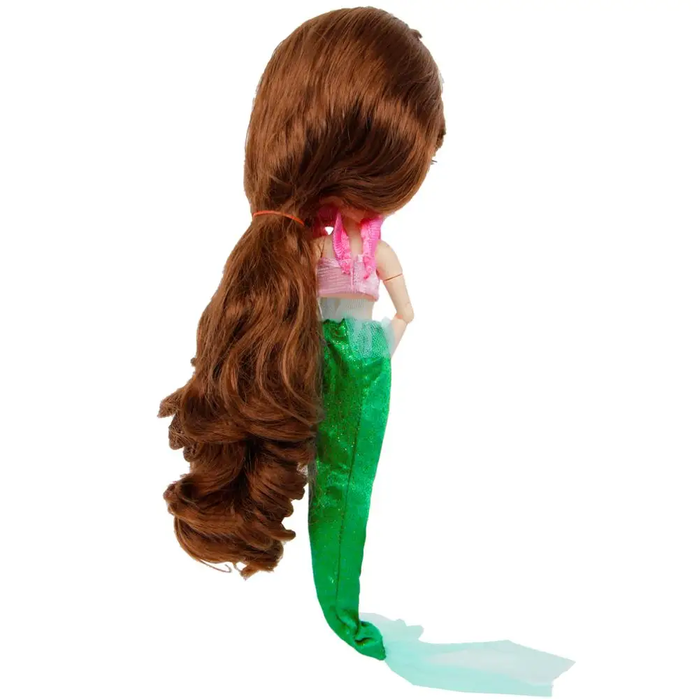 Комплект из 2 компл./лот Сказочная рубашка с хвостом Русалочки повседневная