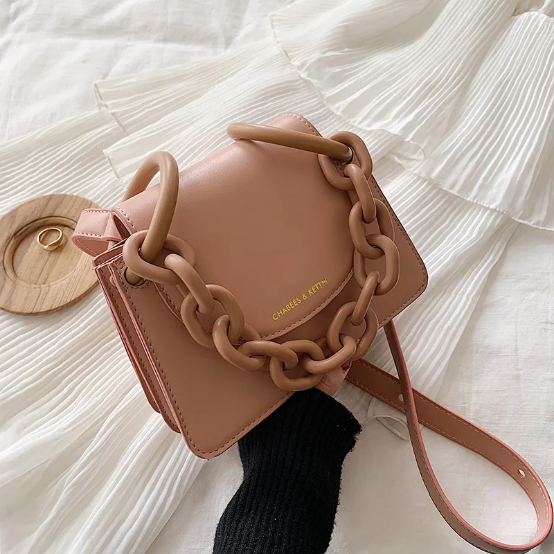 

2021 New Spring and Summer Fashion Ladies One-shoulder Messenger Small Square Bag High-quality Western-style Small Bag Female