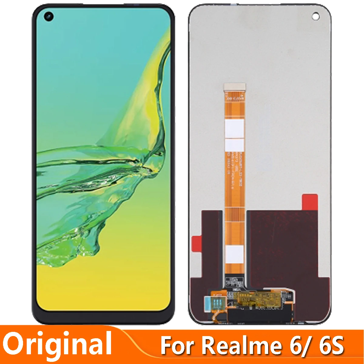 Оригинальный дисплей 6 5 дюйма для Realme 6S RMX2002 детали замены ЖК-дисплея RMX2001 |