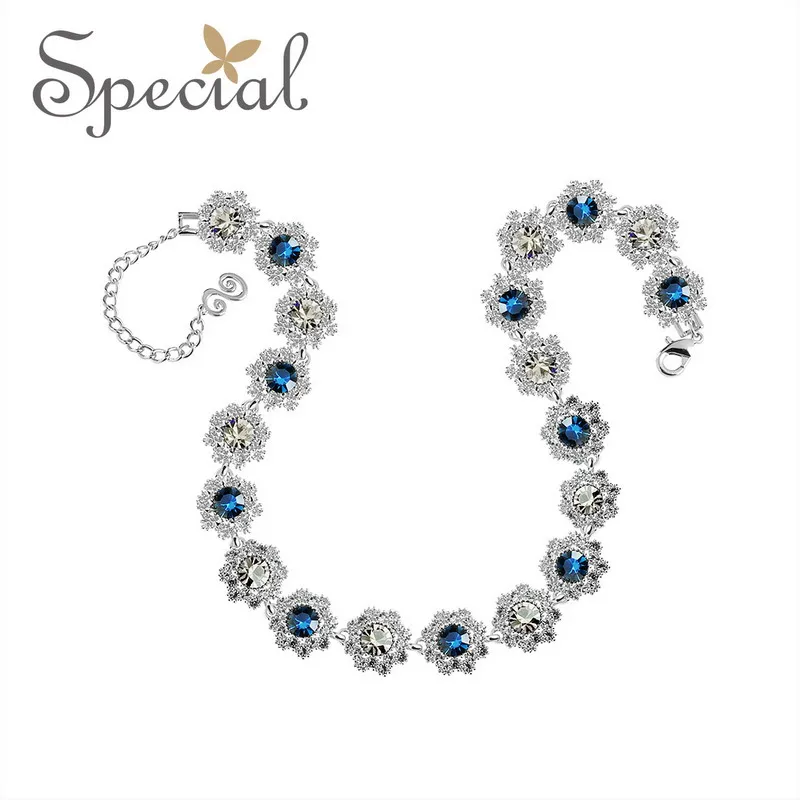 

SPECIAL European and American Retro Snow Diamond Fashion Necklace Trendy Necklace Clavicle Chain Female Jewelry Dreamlike S1924