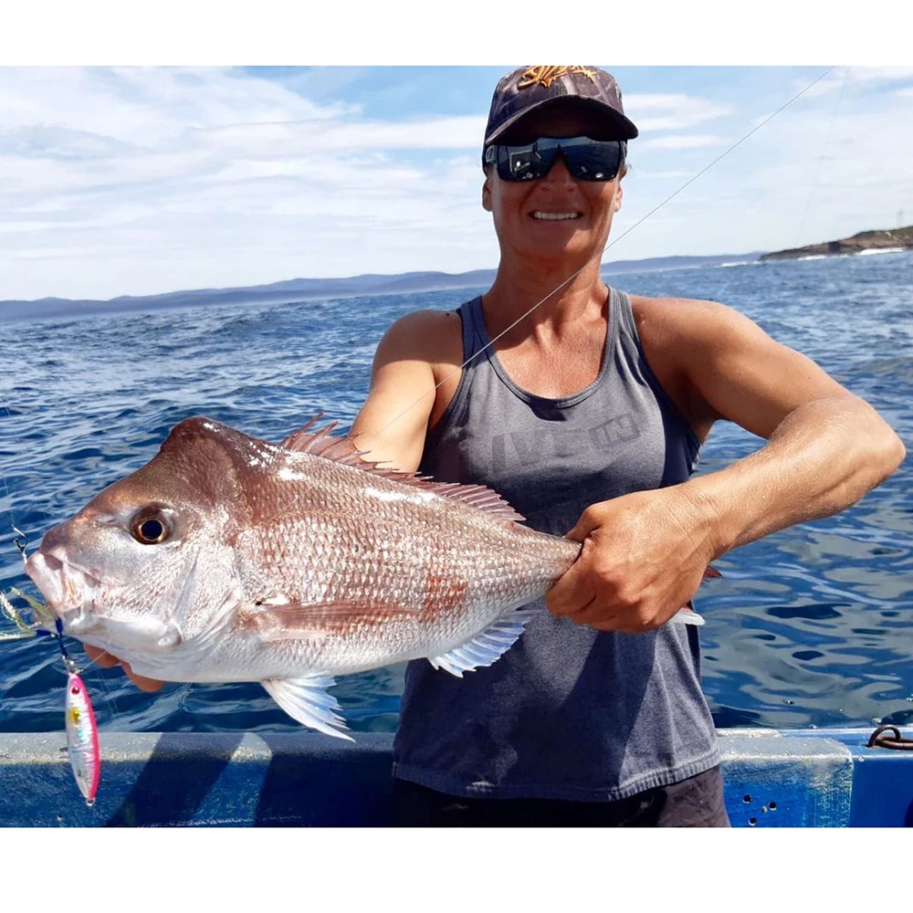 Светящиеся двойные вспомогательные крючки CASTFUN медленные для джиггинга с