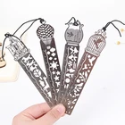 1 шт. Корейская Милая креативная металлическая прямая Закладка-линейка пустотелые линейки канцелярские принадлежности для офиса школьные канцелярские принадлежности