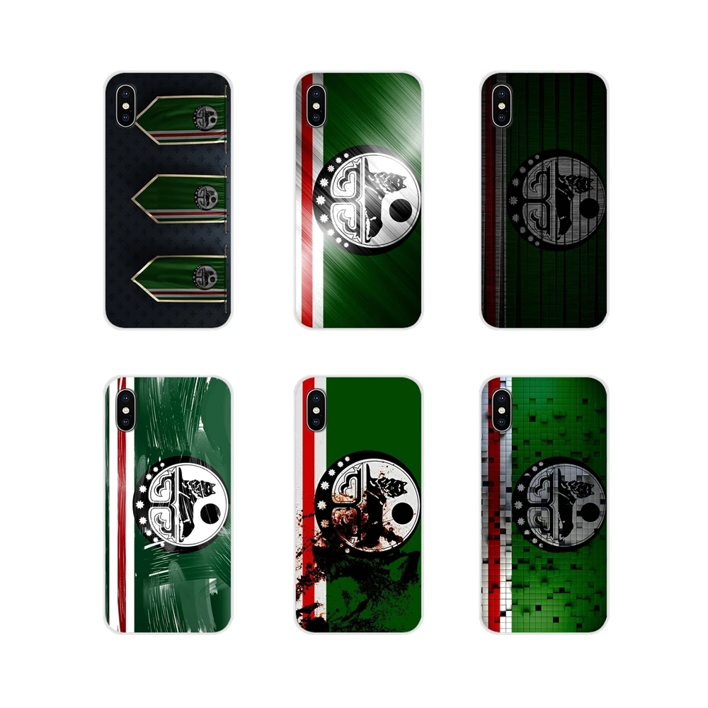 Чеченый прозрачный чехол из ТПУ под старину с национальным флагом для Samsung Galaxy J1 J2