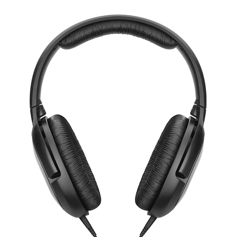 Проводные стереонаушники Sennheiser HD 206 черные высококачественные спортивные -