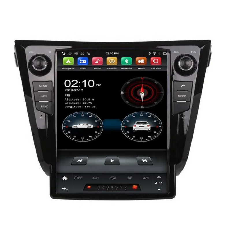 KD-12109 Tesla PX6 Android 9 Wifi автомобильное радио с Bluetooth Автомобильное видео Авто