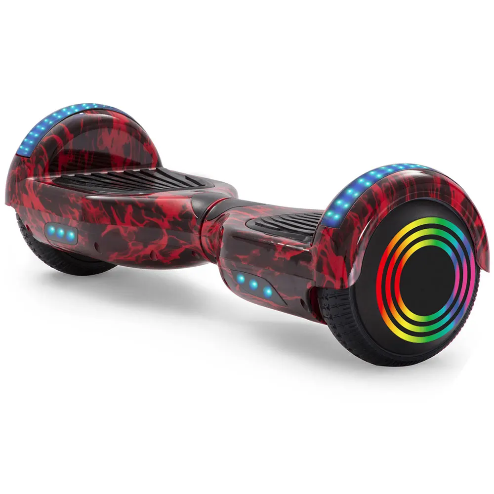 Гироскутер 6 5 дюйма самобалансирующийся 2 колеса светодиодные индикаторы мотора