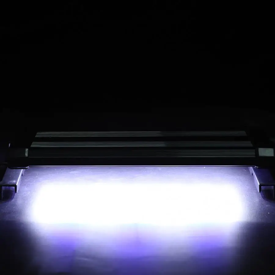 DC 12V 2A аквариумных рыб светодиодный светильник погружной s с выдвижным козырьком