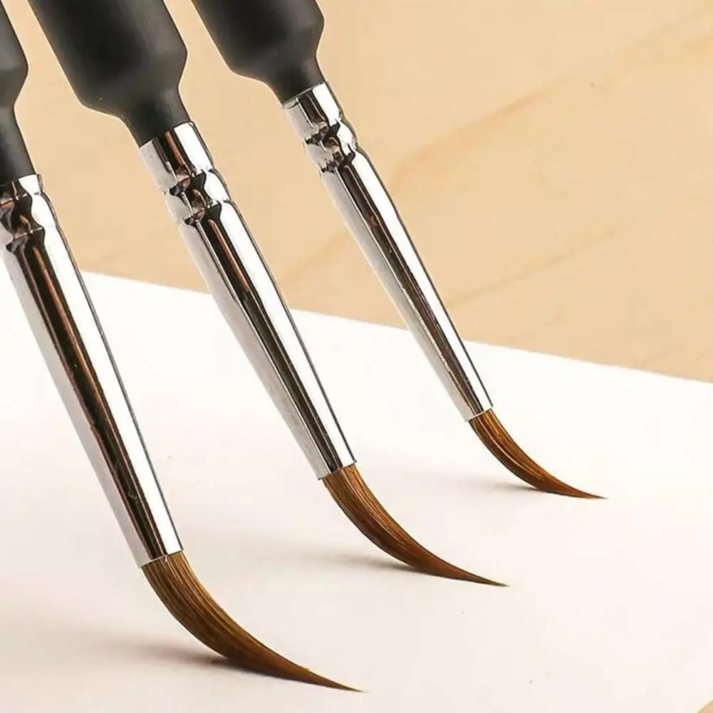 Ручная роспись тонкая ручка с крючком для рисования Волк/лошадь/свинья