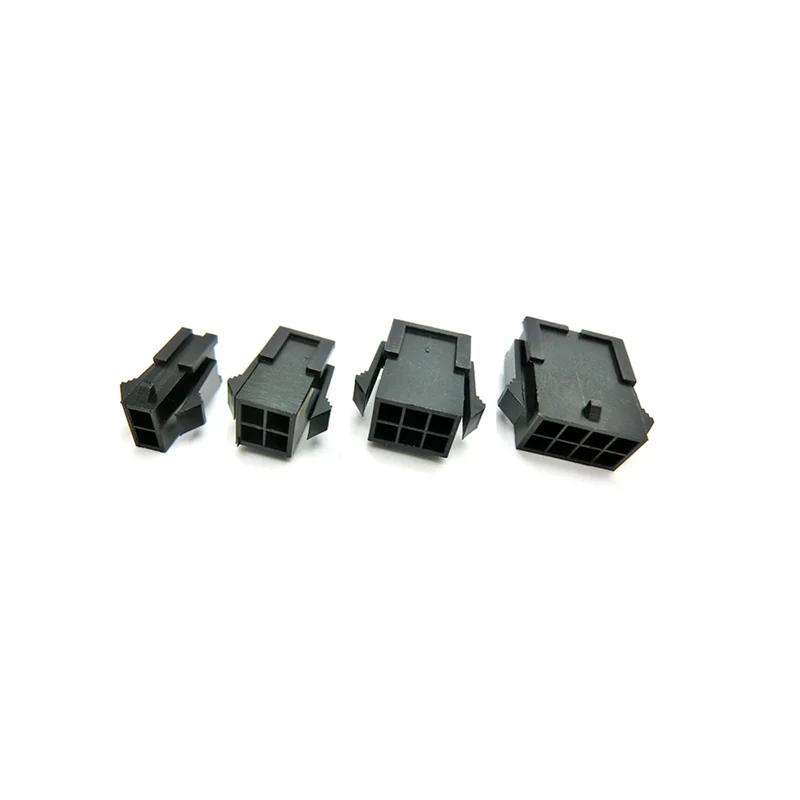 50 шт. 3 0 мм Micro-Fit Штекерный корпус 2 Pin 4 6 8 10 12 14 16 18 20 22 24 P двойное крепление на панели