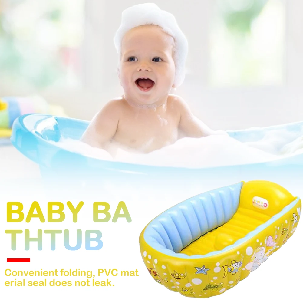 

Утолщенная детская ванночка для ванны, Детская Надувная ванночка для новорожденных, детские игрушки для бассейна с морскими шариками