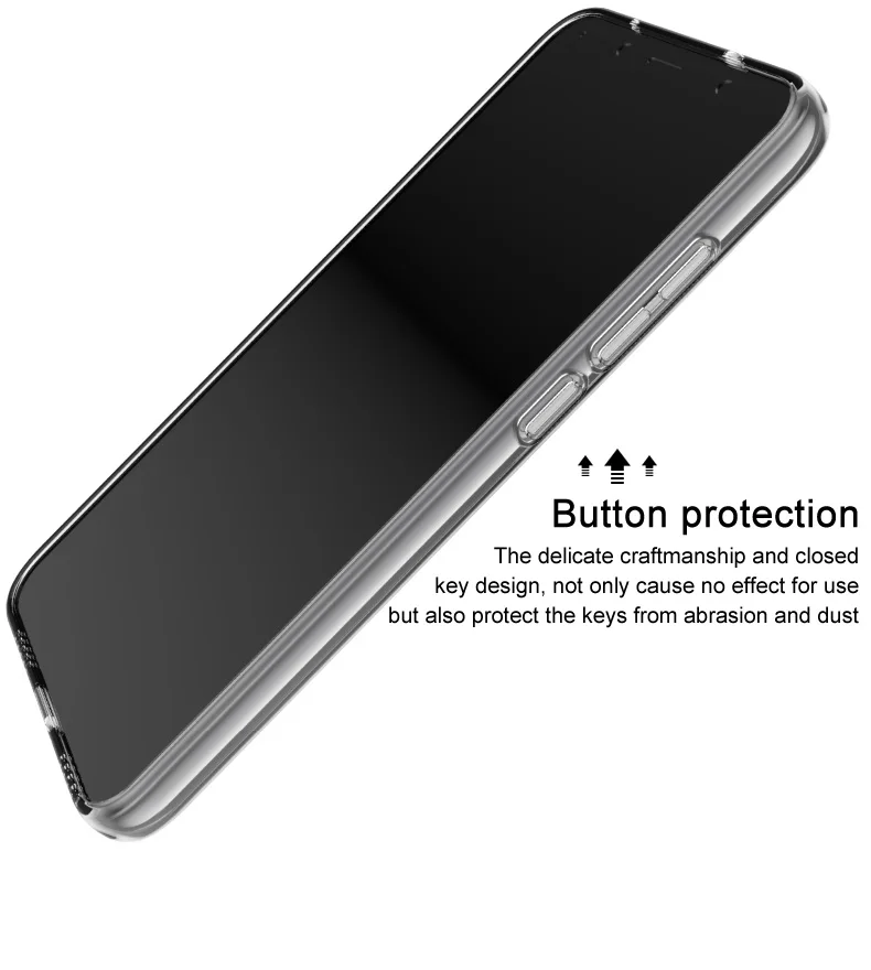 Для Nokia 7,2 чехол для Nokia 6,2 чехол IMAK 1,3 мм утолщение типа UX-5 серия Ударопрочный Мягкий ТПУ задняя крышка