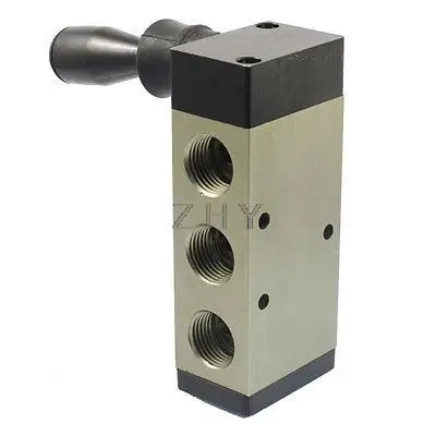 1/2 &quotPT Воздушный вход Пять способов два положения ручной клапан распределения