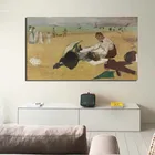 Эдгар дегас на пляже, настенная живопись, постеры на холсте, современная живопись, Настенная картина для гостиной, домашний декор, художественное оформление