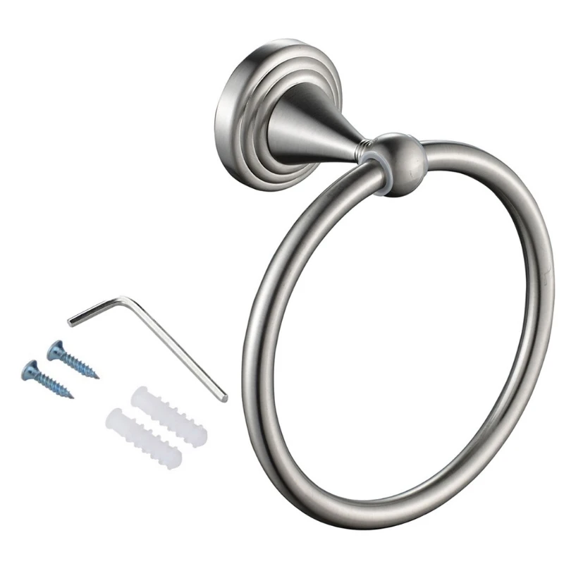 

Towel Ring Hand Towel Holder for Bathroom Hand Towel Racks Wall Mount