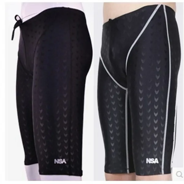 NSA/Профессиональные плавки для мальчиков из кожи акулы нижнее белье купальный