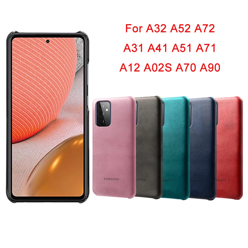 

A52 for Samsung Galaxy A72 A52 A32 Protective Case PU Leather Cover For Galaxy A12 A02S A31 A41 A51 A71 A60 A70 A90 phone case