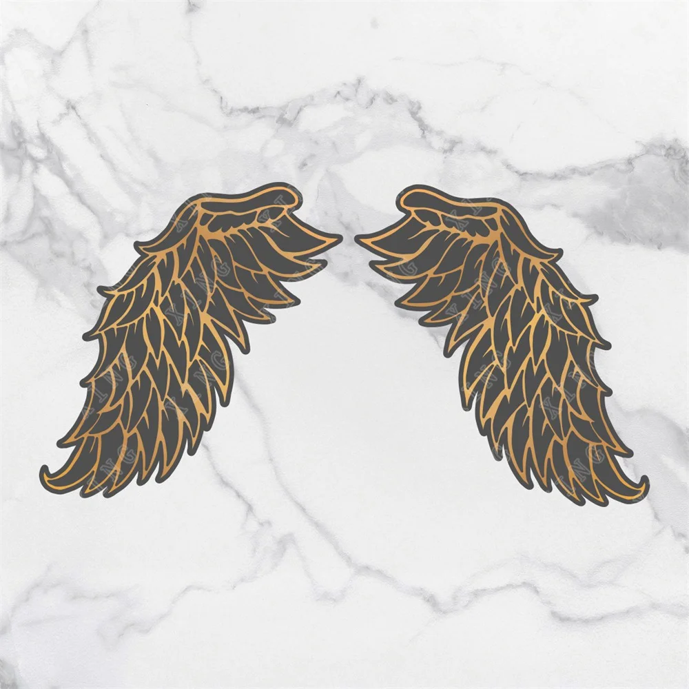 

New Open Wings Metal Cuttting Dies Solid Hot Foil Plate Scrapbook Diary Decoration Embossing Template Diy Greeting Card Handmade