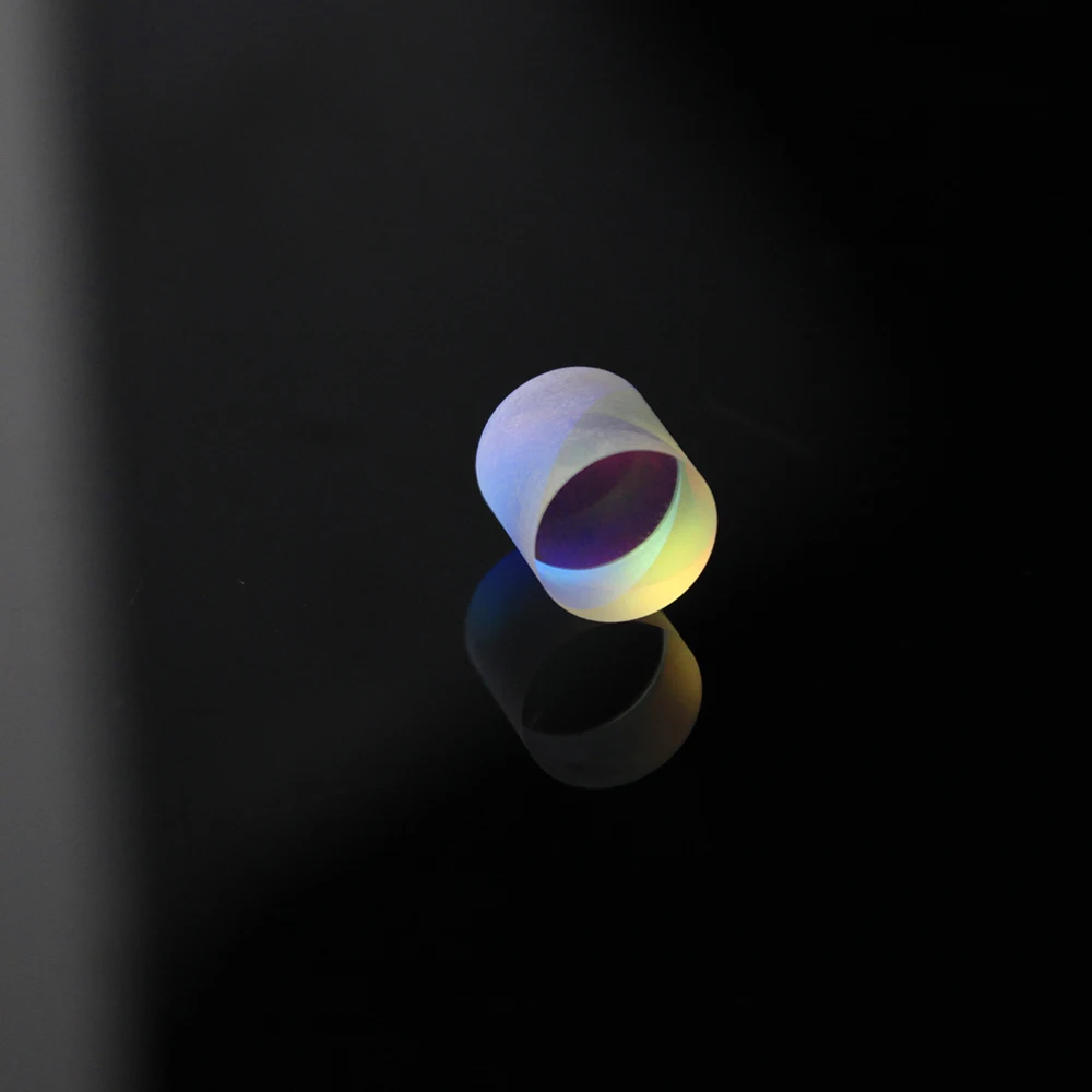 Оптическое стекло X cube маленькая цилиндрическая Призма RGB дисперсионная призма