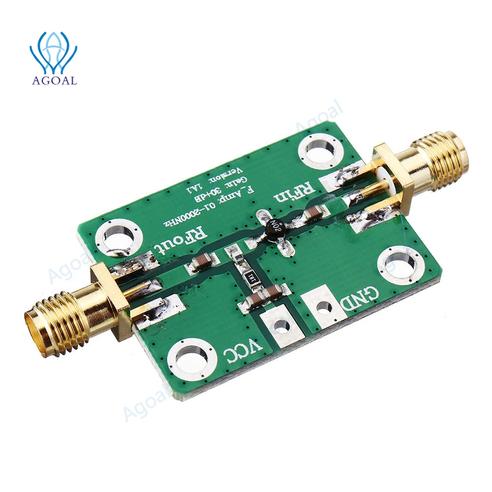 0 1-2000 МГц Радиочастотный усилитель широкополосный с высоким коэффициентом