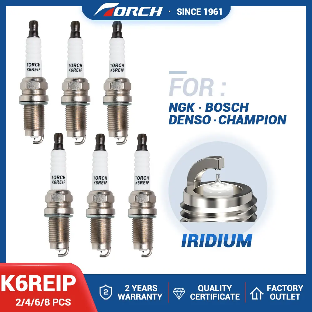 

China Original Spark Ignition Candle Iridium Platinum TORCH K6REIP Replace for Candle PZFR6R Ignition System