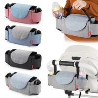 stroller organizer bag portable roomy baby care mummy bag partent child travel hooking stroller bag baby stroller accessories